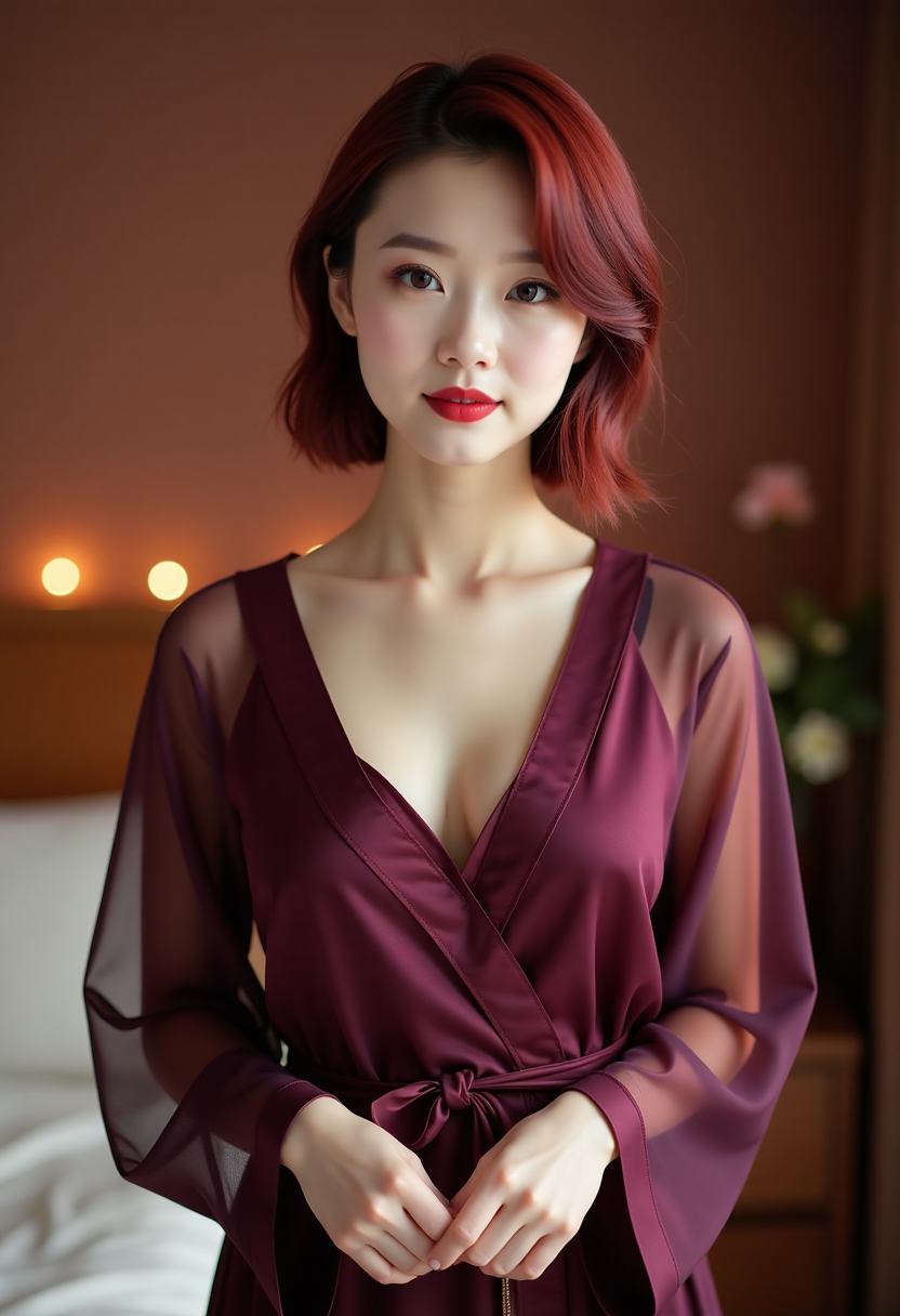 干皮水光裸妆